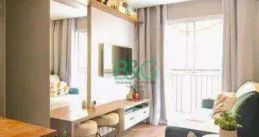 Apartamento com 2 dormitórios à venda, 47 m² por r$ 309.000 - vila jacuí - são paulo/sp