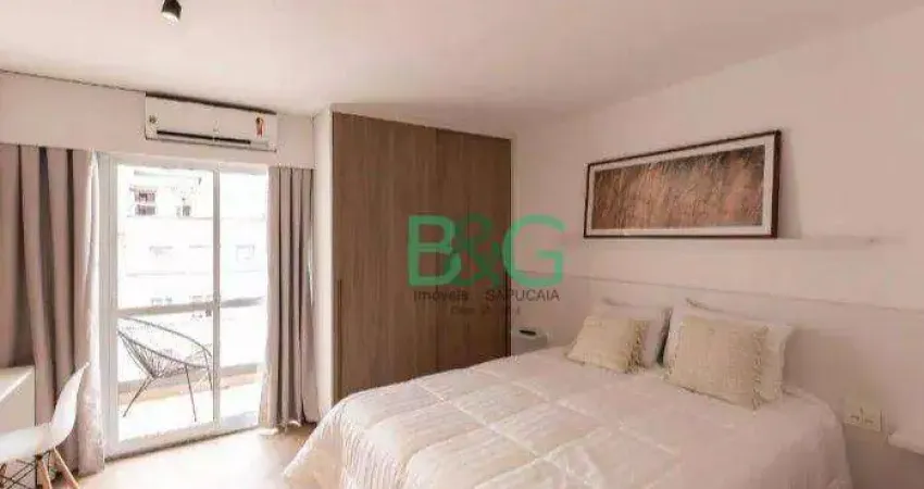 Studio com 1 dormitório à venda, 36 m² por r$ 449.000 - vila buarque - são paulo/sp