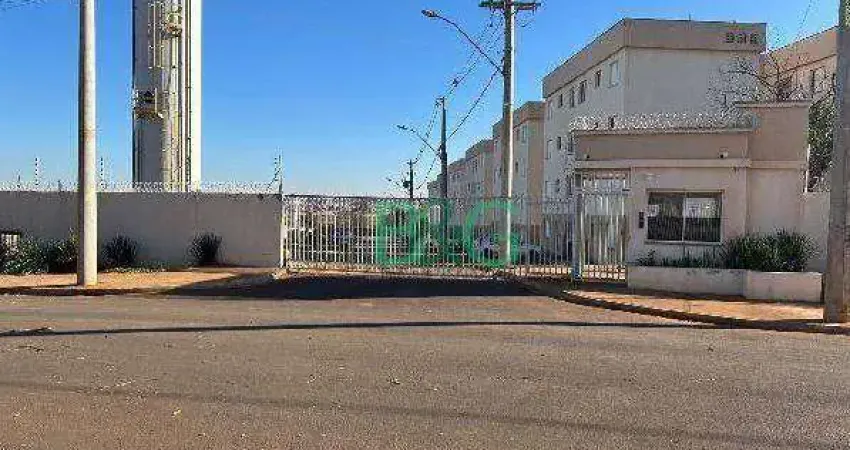 Apartamento com 2 dormitórios à venda, 45 m² por r$ 99.600 - jardim dos oitis - araraquara/sp