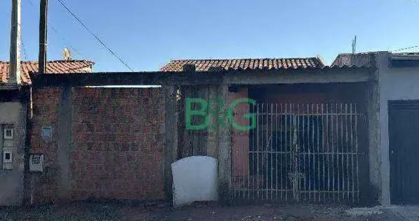 Casa com 2 dormitórios à venda, 51 m² por r$ 102.693 - jardim residencial iedda - araraquara/são paulo