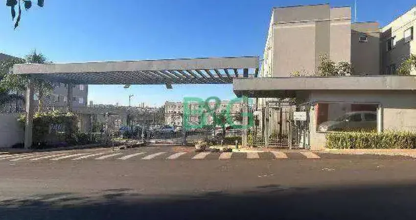 Apartamento com 2 dormitórios à venda, 43 m² por r$ 114.000,00 - jardim residencial paraíso - araraquara/sp