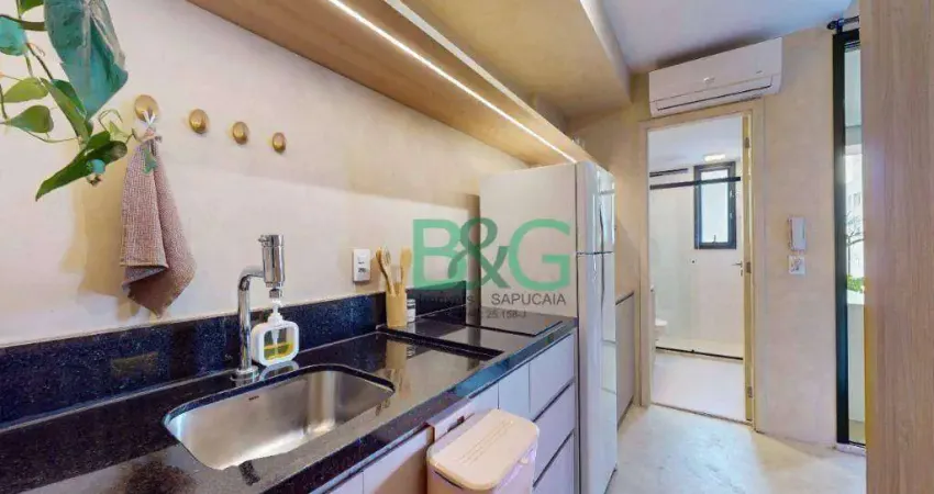 Studio à venda, 28 m² por r$ 595.000,00 - pinheiros - são paulo/sp