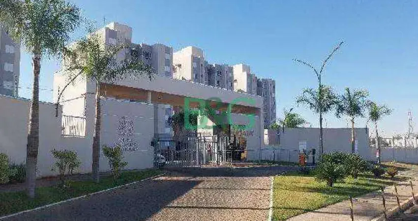 Apartamento à venda, 47 m² por r$ 171.189,45 - jardim são rafael ii - araraquara/sp