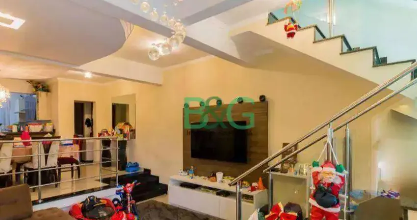 Sobrado com 3 dormitórios à venda, 230 m² por r$ 744. - jardim dourado - guarulhos/sp