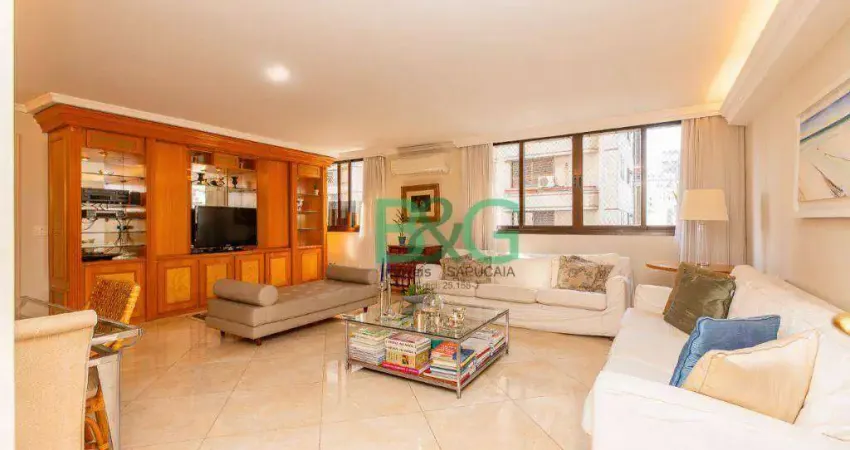 Apartamento com 3 dormitórios para alugar, 144 m² por r$ 3.919/mês - jardim paulistano - são paulo/sp