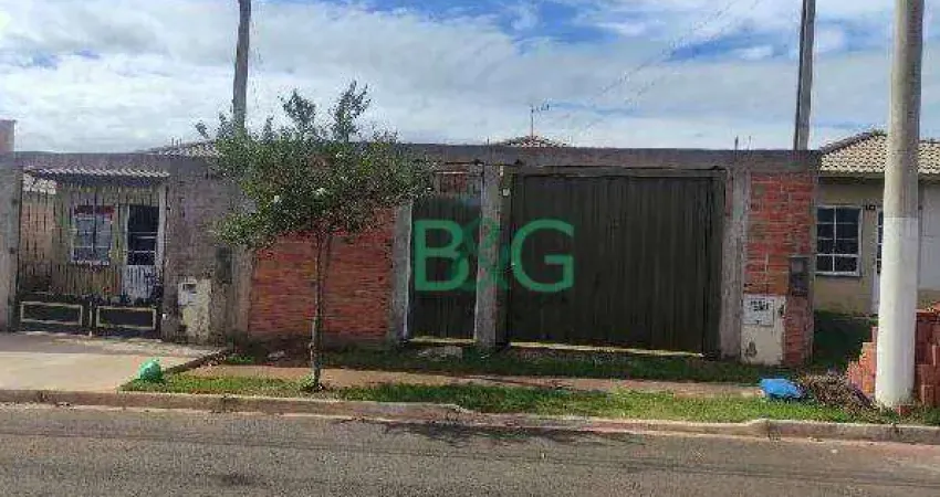 Casa com 2 dormitórios à venda, 45 m² por r$ 107.109 - jardim vida nova araras - araras/sp