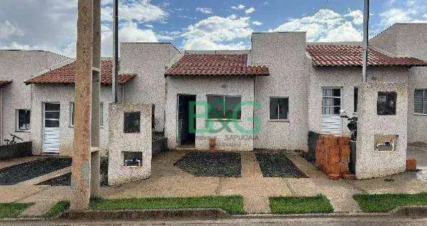 Casa com 2 dormitórios à venda, 50 m² por r$ 100.148 - park residencial colinas - assis/sp
