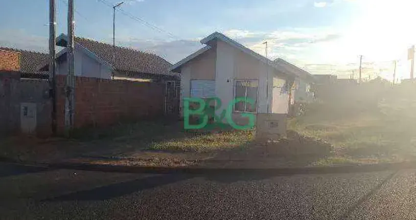 Casa com 1 dormitório à venda, 46 m² por r$ 87.000 - jardim eldorado - assis/sp