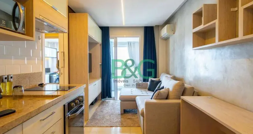 Apartamento à venda, 43 m² por r$ 754.000,00 - cidade monções - são paulo/sp