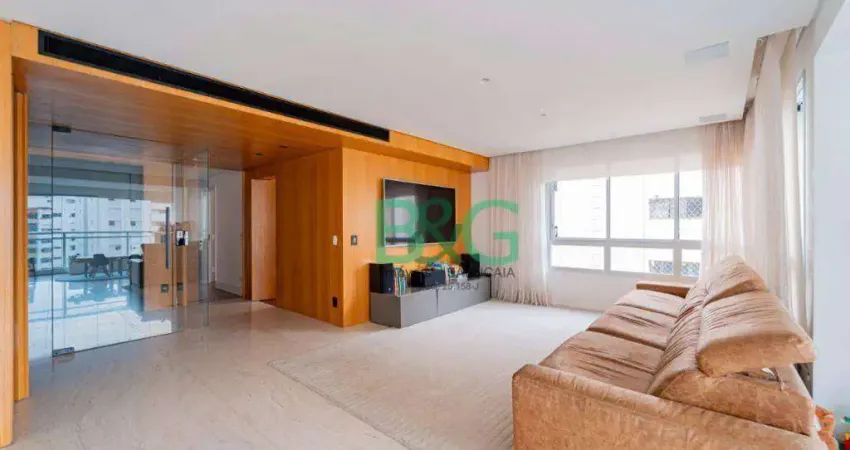 Apartamento à venda, 220 m² por r$ 3.800.000,00 - campo belo - são paulo/sp