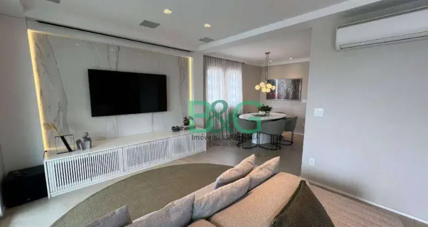 Apartamento com 3 dormitórios à venda, 140 m² por r$ 1.600.000 - vila baruel - são paulo/sp