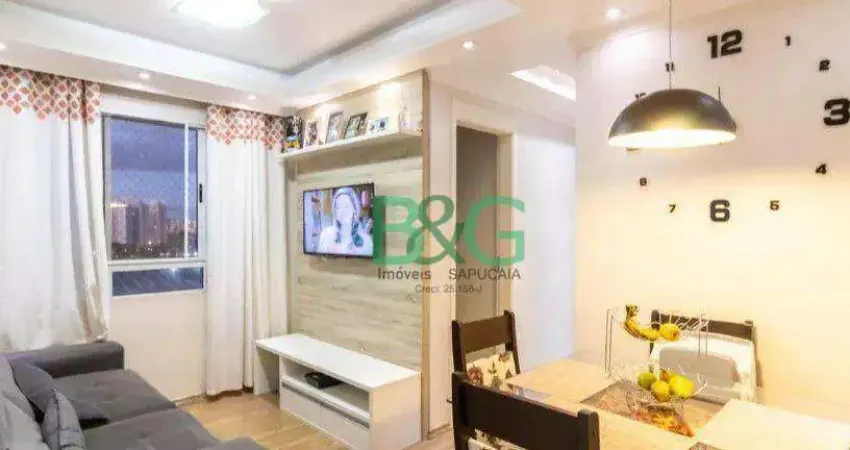 Apartamento à venda, 45 m² por r$ 349.000,00 - ponte grande - guarulhos/sp