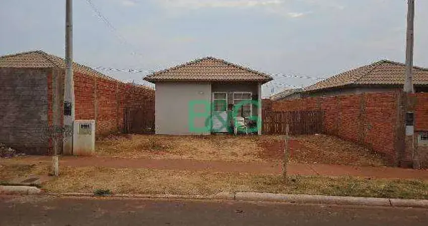 Casa à venda, 43 m² por r$ 103.400,50 - conjunto habitacional vida nova - barretos/sp