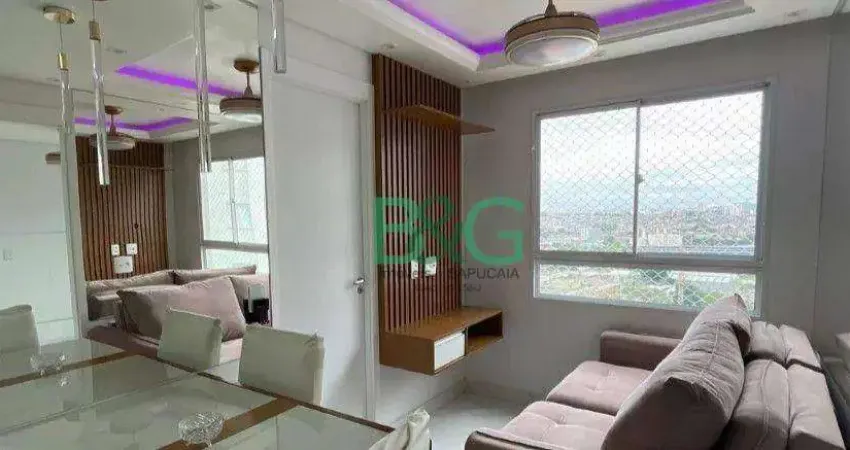 Apartamento à venda, 36 m² por r$ 379.000,00 - vila das bandeiras - guarulhos/sp