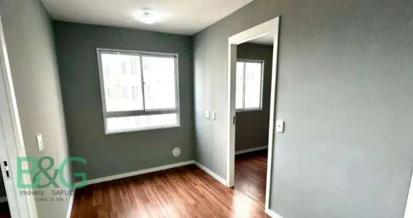 Apartamento com 2 dormitórios à venda, 44 m² por r$ 349. - vila das bandeiras - guarulhos/sp