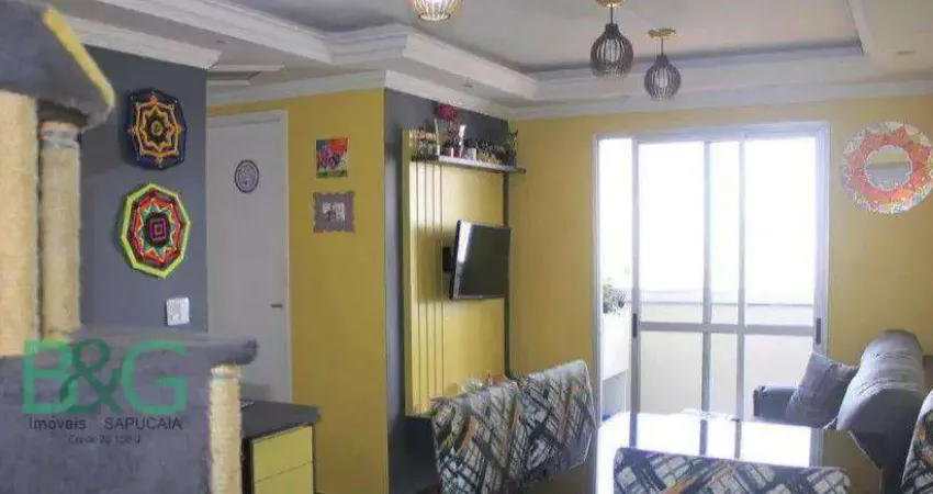 Apartamento com 2 dormitórios à venda, 57 m² por r$ 414.000 - vila augusta - guarulhos/sp