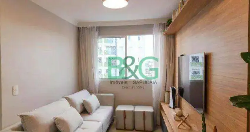 Apartamento com 2 dormitórios à venda, 43 m² por r$ 379.000,00 - vila barros - guarulhos/sp