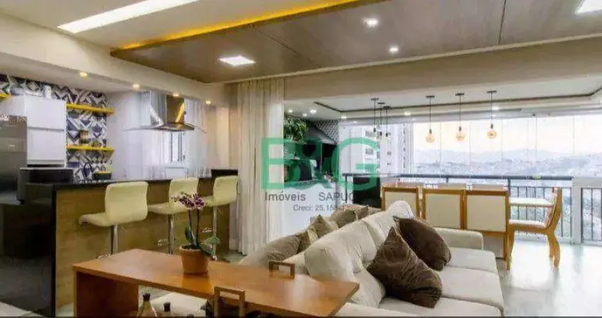 Apartamento à venda, 122 m² por r$ 1.379.000,00 - jardim flor da montanha - guarulhos/sp