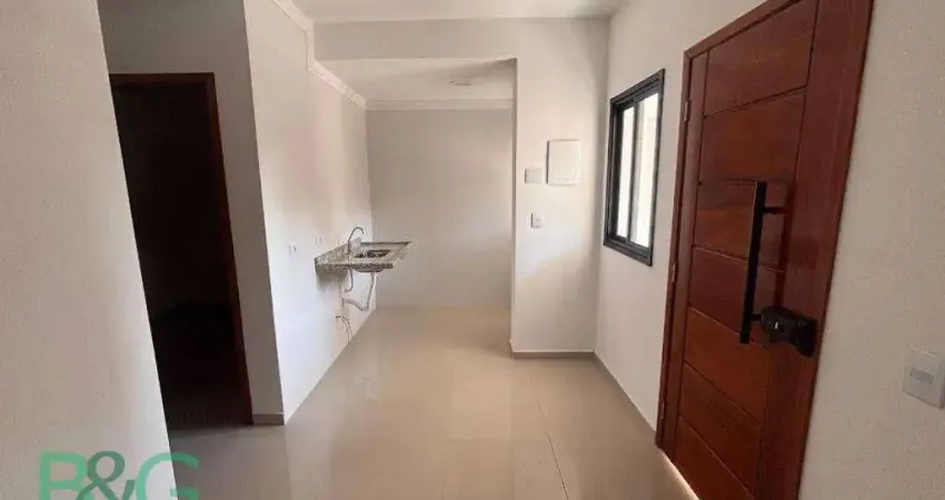 Apartamento com 2 dormitórios à venda, 35 m² por r$ 295.000,00 - vila aricanduva - são paulo/sp