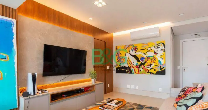 Apartamento à venda, 133 m² por r$ 2.390.000,00 - mirandópolis - são paulo/sp