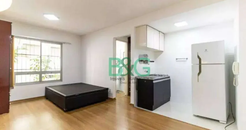 Studio à venda, 26 m² por r$ 369.000,00 - santa cecília - são paulo/sp