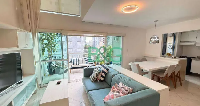 Apartamento com 2 dormitórios à venda, 78 m² por r$ 1.917.000 - vila nova conceição - são paulo/sp