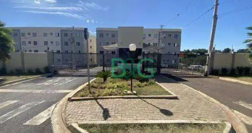 Apartamento com 2 dormitórios à venda, 39 m² por r$ 107.173 - jardim country club - bauru/sp