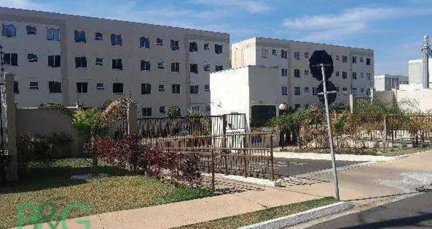 Apartamento com 2 dormitórios à venda, 39 m² por r$ 154.624 - jardim country club - bauru/sp