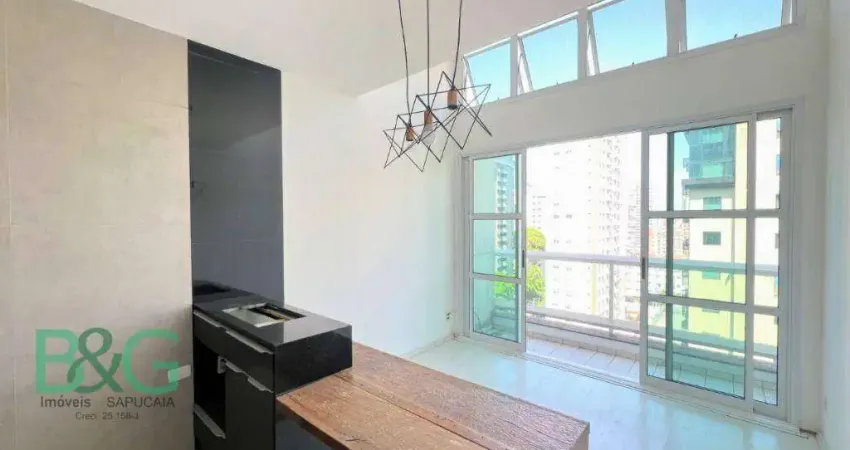 Apartamento duplex à venda, 45 m² por r$ 595.000,00 - moema - são paulo/sp