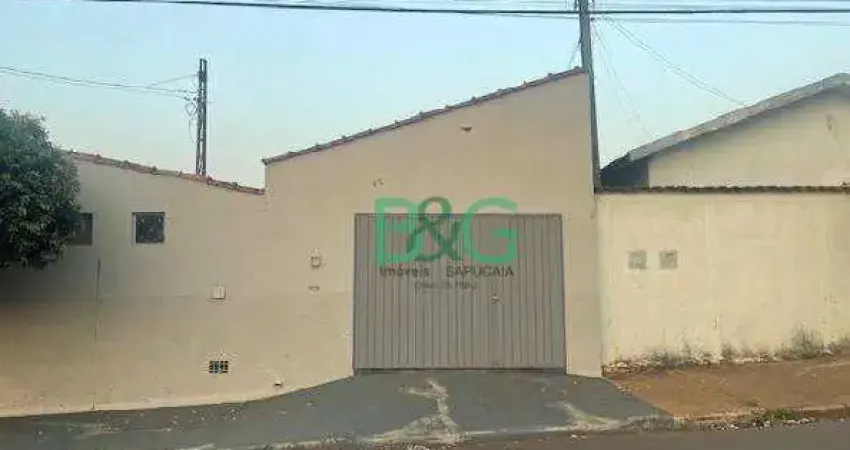 Casa com 2 dormitórios à venda, 133 m² por r$ 119.400 - corrego dos peixes - batatais/sp