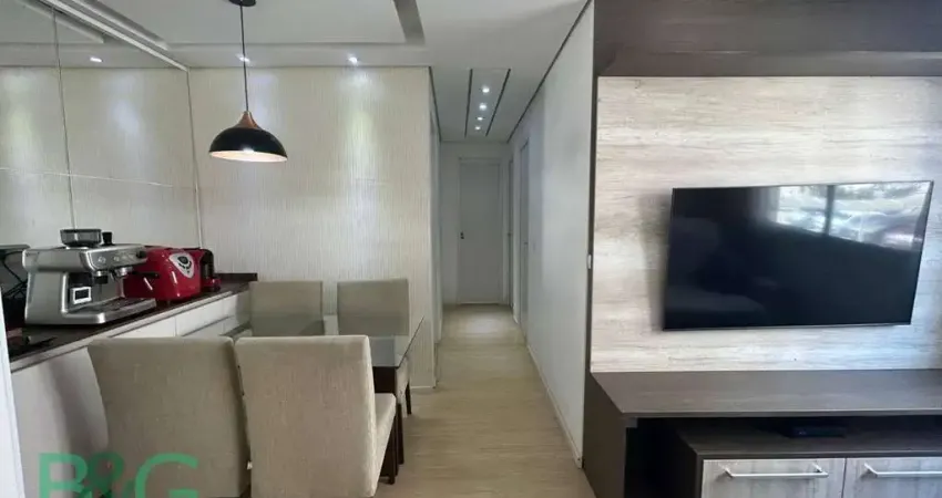 Apartamento com 2 dormitórios à venda, 47 m² por r$ 255.000,00 - parque são lourenço - são paulo/sp