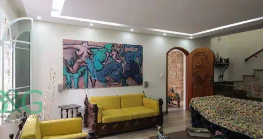 Sobrado com 4 dormitórios à venda, 247 m² por r$ 2.099.000 - quarta parada - são paulo/sp