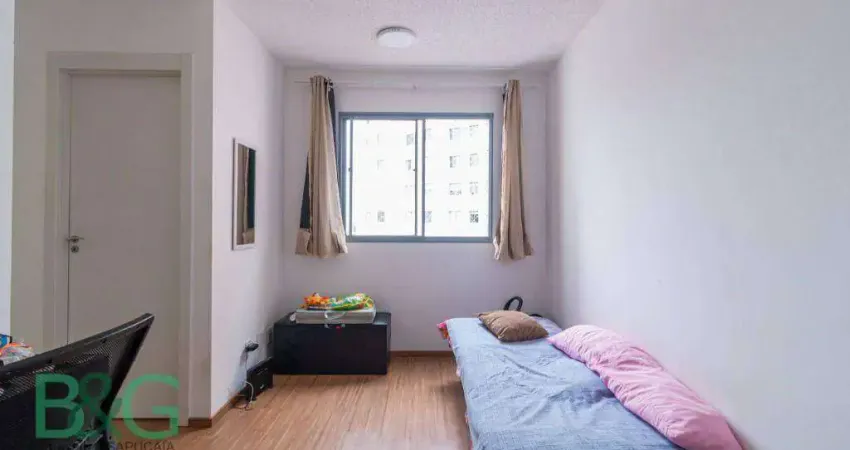 Apartamento com 2 dormitórios à venda, 40 m² por r$ 370.000 - várzea da barra funda - são paulo/sp