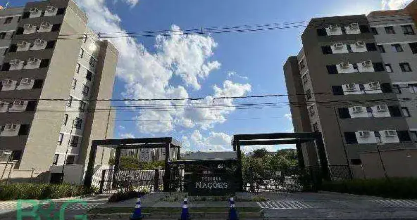 Apartamento à venda, 47 m² por r$ 200.986,46 - reserva belas nações - bauru/sp