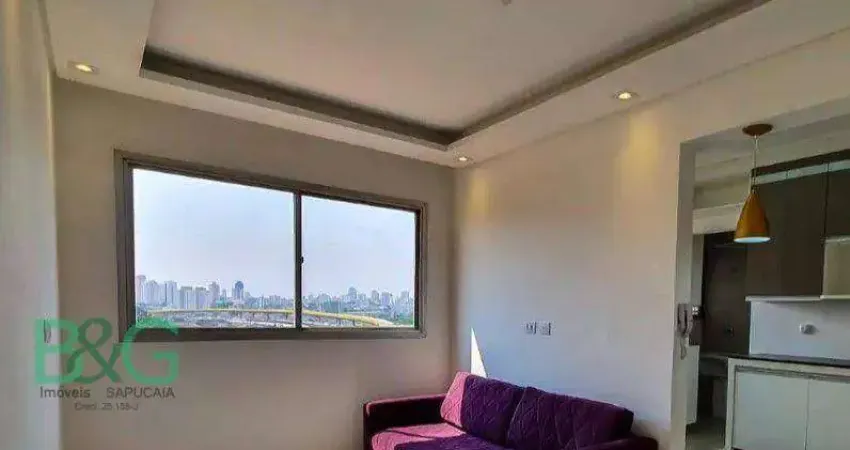Apartamento com 2 dormitórios à venda, 54 m² por r$ 276.500 - ipiranga - são paulo/sp