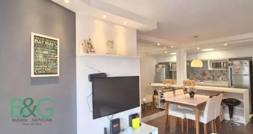 Apartamento com 2 dormitórios à venda, 55 m² por r$ 680.000,00 - vila ipojuca - são paulo/sp