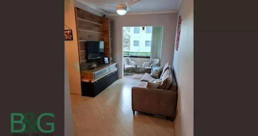 Apartamento com 2 dormitórios à venda, 54 m² por r$ 349.000,00 - vila palmeiras - são paulo/sp