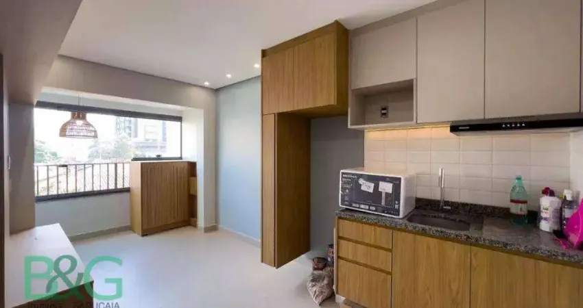 Apartamento com 1 dormitório à venda, 30 m² por r$ 679.000,00 - vila mariana - são paulo/sp