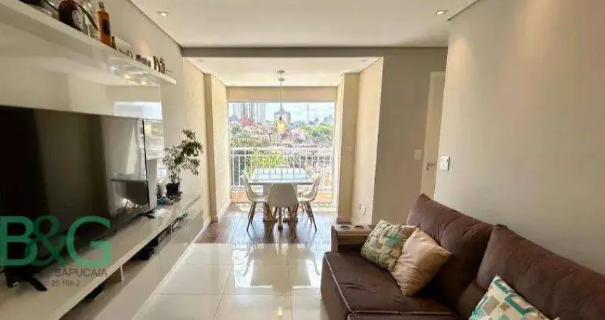 Apartamento com 2 dormitórios à venda, 50 m² por r$ 449.000 - vila augusta - guarulhos/sp