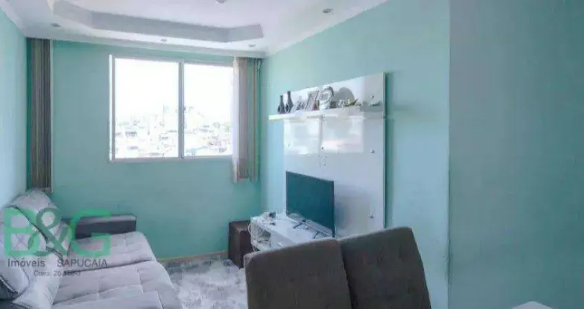Apartamento com 2 dormitórios à venda, 50 m² por r$ 299.000 - centro - guarulhos/sp