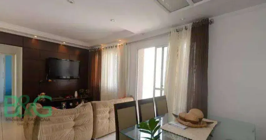 Apartamento com 3 dormitórios à venda, 70 m² por r$ 584.000 - vila das bandeiras - guarulhos/sp