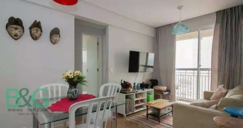 Apartamento com 2 dormitórios à venda, 45 m² por r$ 319.000 - ponte grande - guarulhos/sp
