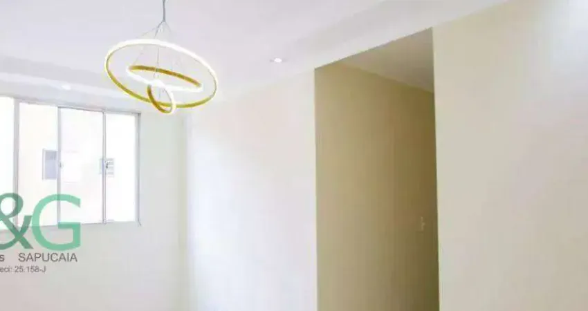 Apartamento com 2 dormitórios à venda, 47 m² por r$ 284.000 - vila homero thon - santo andré/sp