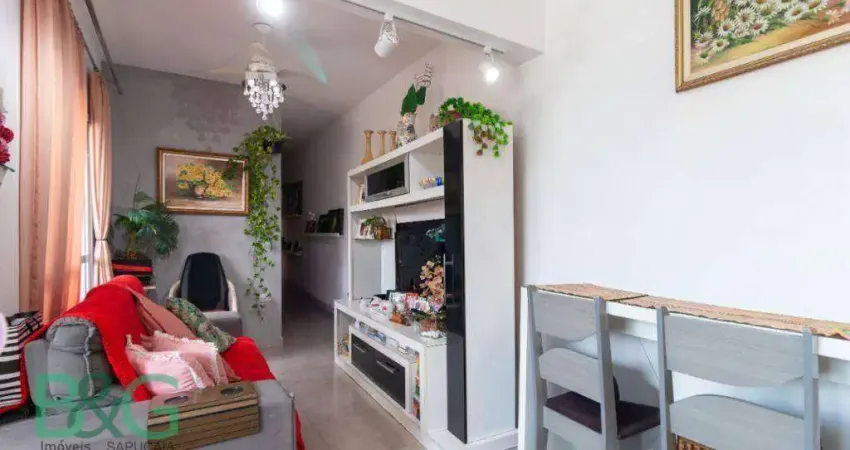 Apartamento com 2 dormitórios à venda, 70 m² por r$ 544.000,00 - campo grande - santos/sp