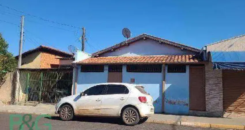 Casa com 2 dormitórios à venda, 46 m² por r$ 84.000 - vila nossa senhora de fatima - fartura/sp