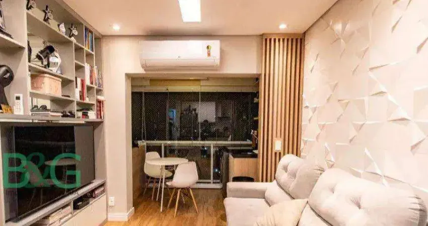Apartamento com 1 dormitório à venda, 38 m² por r$ 549.000 - ipiranga - são paulo/sp