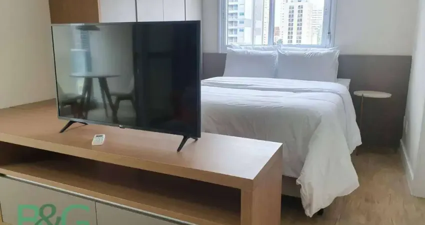 Studio com 1 dormitório para alugar, 45 m² por r$ 4.650/mês - vila mariana - são paulo/sp
