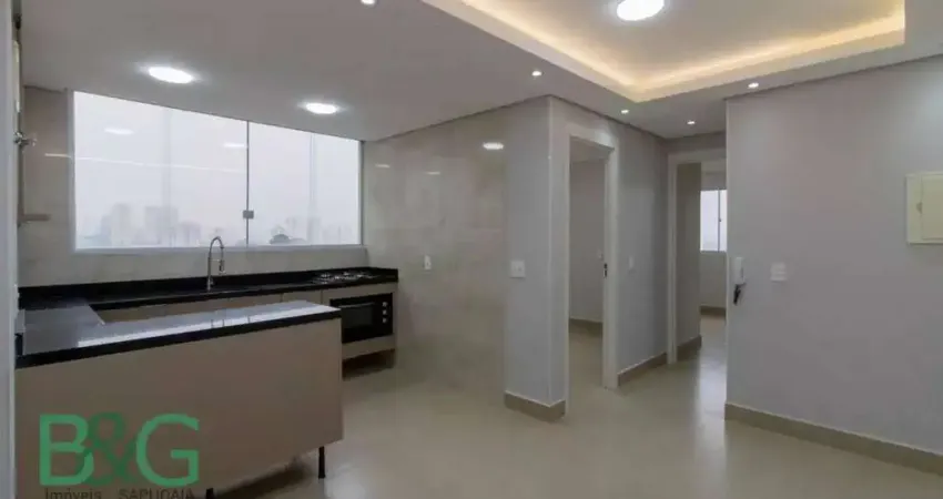 Apartamento com 2 dormitórios para alugar, 44 m² por r$ 2.900/mês - vila das bandeiras - guarulhos/sp