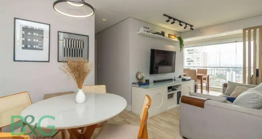 Apartamento com 2 dormitórios à venda, 65 m² por r$ 780.000 - santo amaro - são paulo/sp