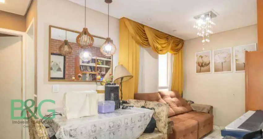 Apartamento com 2 dormitórios à venda, 45 m² por r$ 214. - jardim sao pedro - osasco/sp